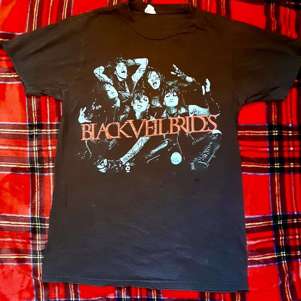 Vintage Black Veil Brides Tshirt Size M